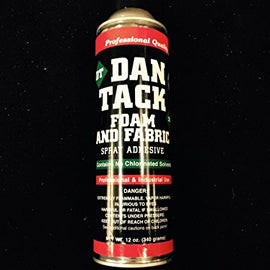 Dan Tack Professional Quality Foam & Fabric Spray Glue / Adhesive Big Can 12 oz supplier_onlinepromusic