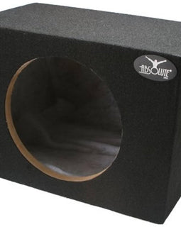 Absolute  12" Sealed 3/4" MDF Single Hatchback Subwoofer Enclosure Box 1.2 Cubic'