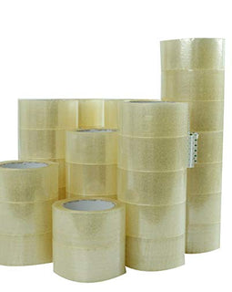 Patron 36 Rolls Box Carton Sealing Packing Packaging Tape 2" x100 Yards(300' ft) Clear