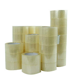 Patron 36 Rolls Box Carton Sealing Packing Packaging Tape 2" x100 Yards(300' ft) Clear