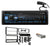 Alpine UTE-83BT Digital Car Stereo Metra 99-8205 Fit 03-04 Toyota Matrix