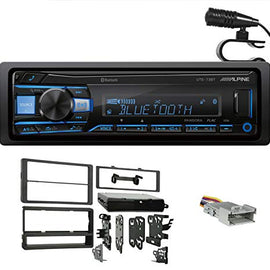 Alpine UTE-73BT Digital Bluetooth Receiver+Metra 99-8205 For 03-04 Toyota Matrix