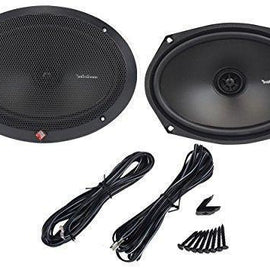 2 Rockford Fosgate R168X2 Prime 220W Max (110W RMS) 6" x 8" 2-Way PRIME Series Coaxial Car Speakers