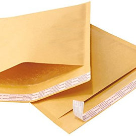 100 - 6x10 Lightweight Self Sealing Tear & Puncture Resistant Padded Kraft Bubble Mailer Envelope Bags