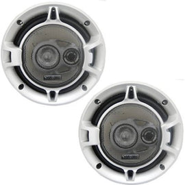 2 Absolute USA BLS-6503 Blast Series 6.5 Inches 3 Way Car Speakers 640 Watts Max Power