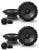 2 Pairs ALPINE S-S65C 240w 6.5" Car Audio Component Speakers w/1 Tweeters