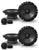 2 ALPINE S-S65C 240w 6.5" Car Audio Component Speakers w/1 Tweeters