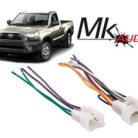 MK Audio A950 Compatible with Scion Toyota Lexus Subaru Factory Stereo Radio to Aftermarket Radio Harness Adapter