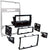 METRA 99-6519S 2005-2007 Dodge Charger Single-DIN/Double-DIN Installation Kit Silver