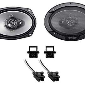 Kenwood Rear Factory Speaker Replacement for 1997-2003 Chevrolet Chevy Malibu