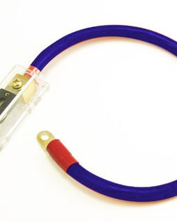 Absolute ANLPKG0BL Power Cable and In-Line ANL Fuse Kit (Blue)