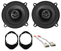 Alpine S2-S50 5 1/4" Speaker + Harness & Brackets Fit 1997-1998 Ford Expedition