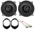 Alpine S2-S50 5 1/4" Speaker + Harness & Brackets Fit 1997-1998 Ford Expedition
