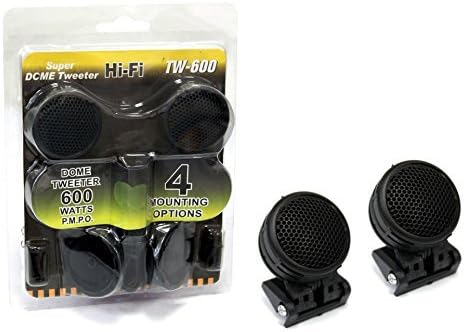 Absolute TW-800 800W High Efficiency Dome Tweeter with Built-in crossover (PAIR)