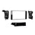 Metra 99-7018CHG Single-DIN Car Stereo Dash Kit - Compatible Fits for Mitsubishi Outlander Sport 2015 - 2022