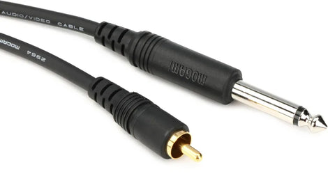 Mogami PURE PATCH PR-06 1/4-inch TS Male to RCA Male Cable - 6 foot