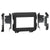 Metra 107-CH3B Double DIN Dash Kit - Compatible Fits for Jeep Wrangler JL 2018-Up / Gladiator JT 2020-Up