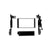 Metra 99-7619 Single-DIN Car Stereo Dash Kit - Compatible Fits for Frontier / Titan / Xterra 2013-2021