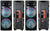 2 MR DJ PBX6600LED Professional Dual 2x15" 5500W Speaker PA DJ Light Bluetooth
