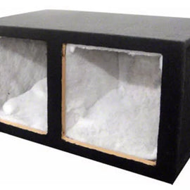Absolute KSB10D Dual 10" Square-Hole Sealed Box Fit Kicker Solo-Baric L7 /L5 /L3