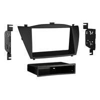 Metra 99-7341B Single or Double-DIN Car Stereo Dash Kit - Compatible Fits for Hyundai Tucson 2010-2015