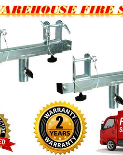 (2) Triangle or Square Truss Adapter Bracket Tripod Stand Support T- Bar Package