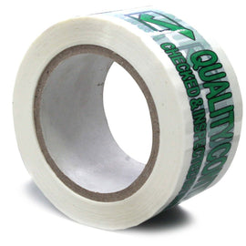 Ten 3MIL Printed "QUALITY CONTROL CARTON" Sealing Packing Box Tape 2.5" X 110 Yard