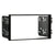 Metra 95-1003 Double DIN Radio Installation Dash Kit - Compatible Fits for Kia 1995-2003