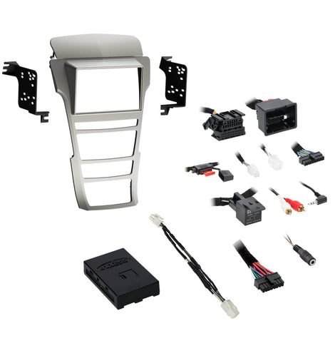 Metra 95-3081S Single DIN or Double DIN Dash Kit Compatible Fits for Cadillac 2008-2014