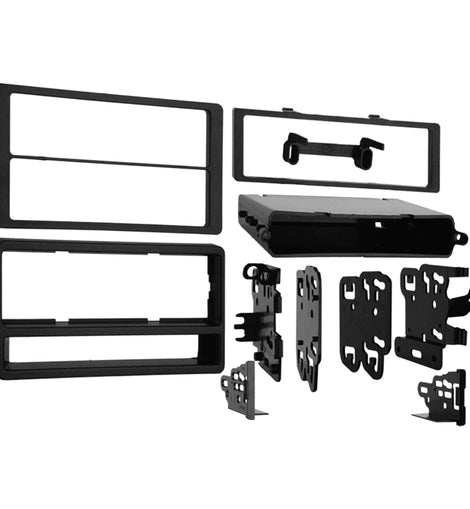 Metra 99-8205 Single-DIN Car Stereo Dash Kit - Compatible Fits for Toyota Matrix 2003-2008 / Pontiac Vibe 2003-2008