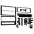 Metra 99-8205 Single-DIN Car Stereo Dash Kit - Compatible Fits for Toyota Matrix 2003-2008 / Pontiac Vibe 2003-2008