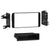 Metra 99-8267 Single & Double-DIN Car Stereo Dash Kit - Compatible Fits for Toyota Matrix 2013