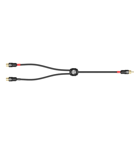 Tsunami TSX-Y2 2 Female To 1 Male Y Adapter RCA Cable
