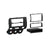 Metra 99-7872 Single-DIN Car Stereo Dash Kit - Compatible Fits for Honda Fit 2007-2008
