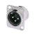 Neutrik NC3MD-L-1 XLR Male Panel-mount Connector