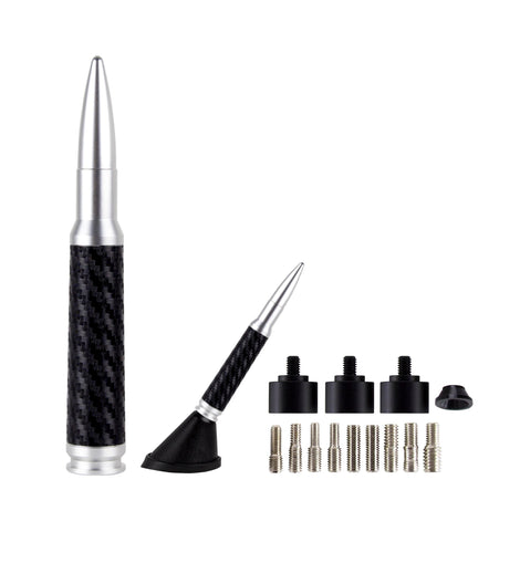 AmmoTenna 50CF .50 Caliber Replica Ammotenna - Billet With Carbon Fiber