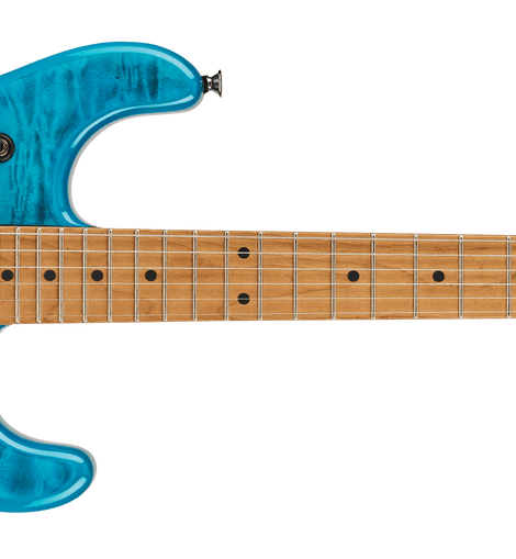 EVH	 5108310389 5150® Series Deluxe QM Electric Guitar - Baked Maple, Pacific Drift