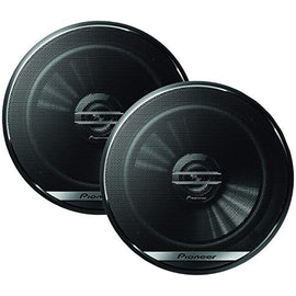 Pioneer TS-G1620F 6-1/2" 2-Way Coaxial Speaker 300W Max. / 40W Nom., 12.90In. X 7.40In. X 3.20In., BLACK