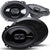 Rockford Fosgate Punch P1694 6" X 9" 300W 4-Way + P1683 6" X 8" 3-Way 260W Speakers