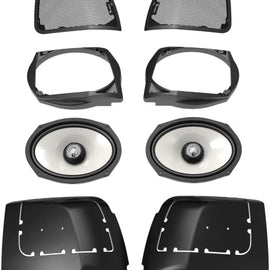 Diamond Audio MSHXM694LK 14+ Harley Davidson Cut in Lid Kit with HXM69F4 - MSHXM694LK
