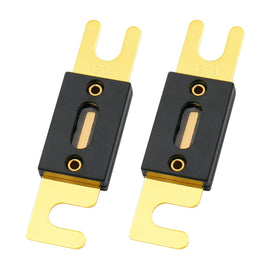 2 XP Audio XANL-120 120 Amp ANL Fuse Gold Plated High Quality Fuses Car Audio Blade