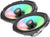 Diamond Audio HXM69F4 2-Way 6" X 9" Flush Mount 4Ω Speaker