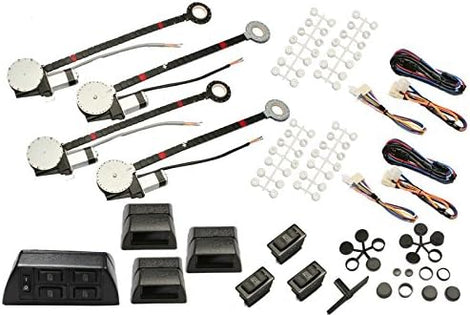 AT AT-HW800 Universal Electric Power Window Conversion Kit for 4-Door Vehicles