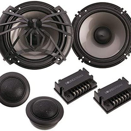 2 Soundstream AC.6 Arachnid Series 6.5" Component Set; 100w, 4-ohm