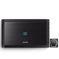 Alpine S2-A120M Class-D Mono Subwoofer Amplifier 1200W + Bass Control Knob