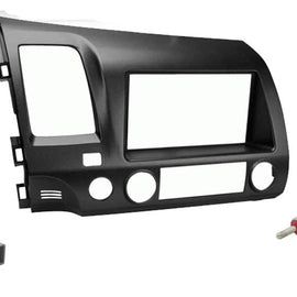 METRA 99-7816G Compatible with Honda Civic 2006-2011 Single or Double DIN Stereo Radio Install Dash Kit Gray Package