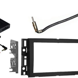 Compatible Fit Chevy Suburban 2007-2013 Double DIN Dash Kit GMOS-LAN-01 Non-Amplified Harness Antenna Adapter