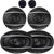 Pioneer TS-A1680F TS-A6970F 6.5" 3-Way and 6x9 5-Way Speakers + Absolute TW500 Super Dome Tweeter