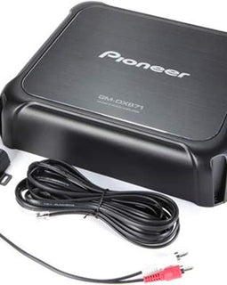 Pioneer GM-DX871 1600W Class D Mono Amplifier Bass Remote & 4G Amp Kit