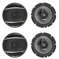 4 Pioneer TS-A1677S 6.5" 3 Way Car Audio Speakers 320W
